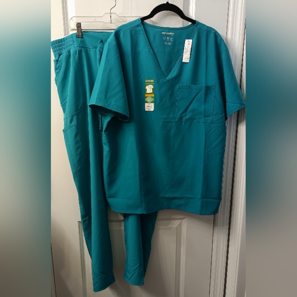 Scrubstar Teal Pants & Top Set